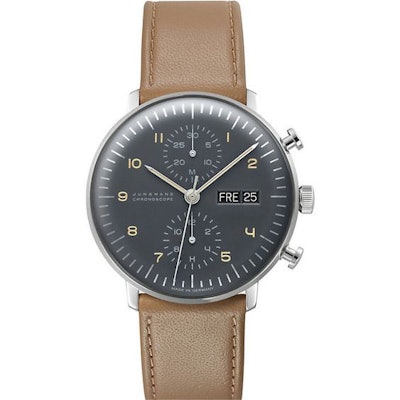 Max Bill Chronoscope Watch by Junghans