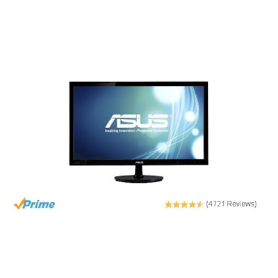 Amazon.com: ASUS VS228H-P 21.5" Full HD 1920x1080 HDMI DVI VGA Back-lit LED Moni