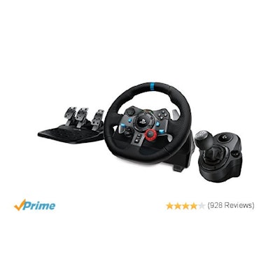 Logitech G29 Driving Force Race Wheel + Logitech G Driving Force Shi