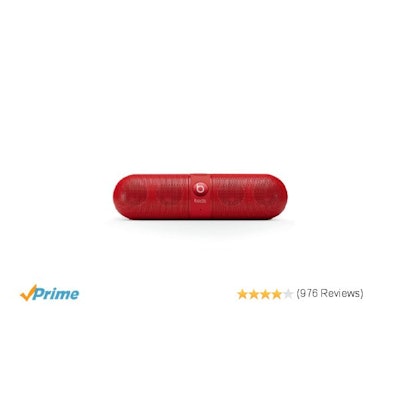 Beats Pill Portable Speaker (Red)