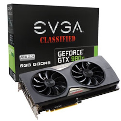 EVGA - Products - EVGA GeForce GTX 980 Ti CLASSIFIED GAMING ACX 2.0+ - 06G-P4