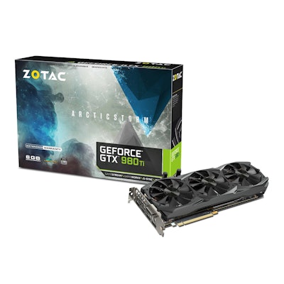 Amazon.com: ZOTAC GeForce GTX 980 Ti ArcticStorm 6GB 384-Bit GDDR5 PCI Express 3