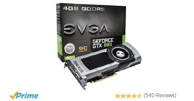 Nvidia GeForce GTX 980 superclocked edition