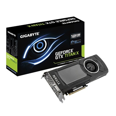 
	Gigabyte GeForce GTX TitanX 12GB GDDR5 DVI HDMI 3x miniDisplayPort - GV-NTITA