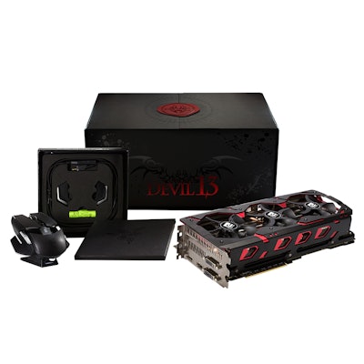 PowerColor Devil 13 Dual Core R9 290X  8GB 1024 (512 x 2)-Bit GDDR5 PCI Express 