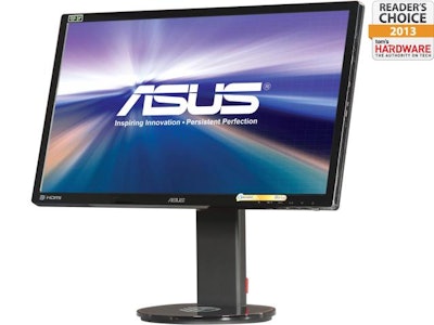 ASUS VG248QE Black 24" Gaming Monitor, 144 Hz 1ms (GTG), 3D Monitor, Height & pi