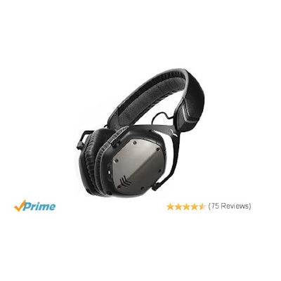 V-MODA Crossfade Wireless Over-Ear Headphone - Gunmetal Black: Elect