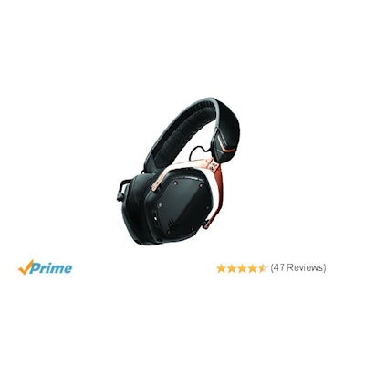 Amazon.com: V-MODA XFBT2RGOLDB Crossfade 2 Wireless Over-Ear Headphones, Rose Go