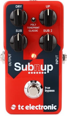 TC Electronic Sub 'N' Up Octaver Pedal with TonePrint | Sweetwater.com