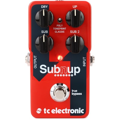 TC Electronic Sub 'N' Up Octaver Pedal with TonePrint | Sweetwater.com