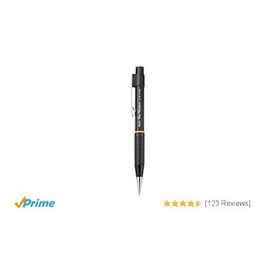 Amazon.com : Pilot The Shaker Mechanical Pencil, 0.5mm HB Lead, Black Barrel, 1-
