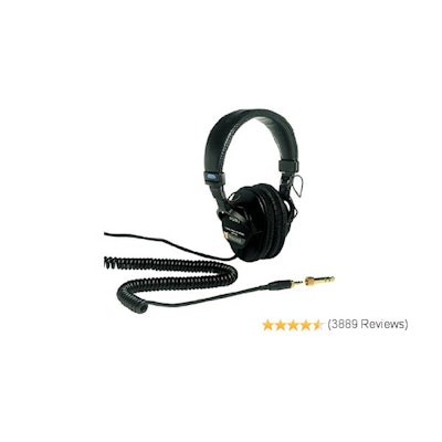 Sony MDR7506 Professional Large Diaphragm Headphone: Musical Instrum