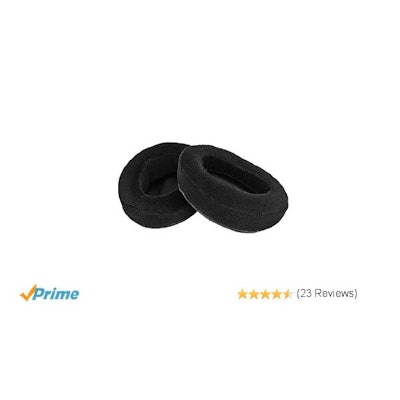 Amazon.com: Brainwavz Angled Memory Foam Earpad - Black Velour - Suitable For La