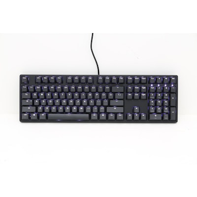 Ducky One White LED Backlit Mechanical Keyboard (Brown Cherry MX)