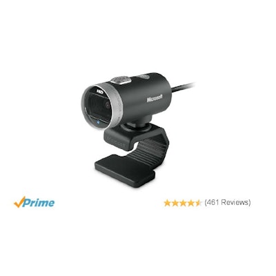 Amazon.com: Microsoft LifeCam Cinema 720p HD Webcam - Black: Computers & Accesso