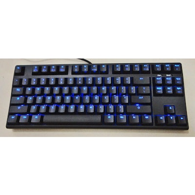 KBParadise V80 Blue & Red LED Backlit Mechanical Gaming Keyboard (Brown Cherry M