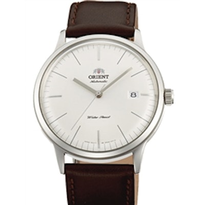 Orient White Dial Bambino V3 Automatic Dress Watch #ER2400MW