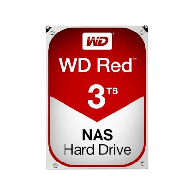 WD Red 3TB NAS Hard Disk Drive - 5400 RPM  WD30EFRX