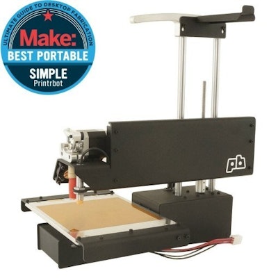 Assembled Printrbot Simple with Heated Bed | Printrbot
