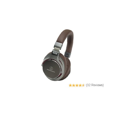 Amazon.com: Audio-Technica ATH-MSR7 GM (Gun-Metal Grey) High Resolution Audio Ov