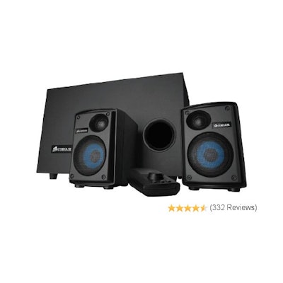 Amazon.com: Corsair Gaming Audio Series SP2500 High-Power 2.1 PC Speaker System 