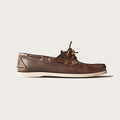 Oak Street Bootmakers | Natural Boat Shoe - Footwear
