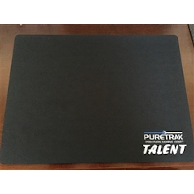 PureTrak Talent Black Professional Gaming Mouse Pad
