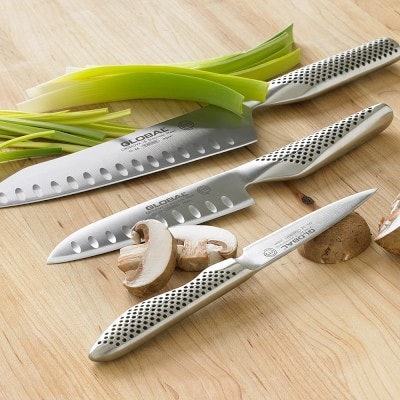Global Classic 3-Piece Master Chef Knife Set | Williams Sonoma