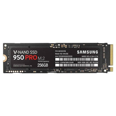 SSD 950 PRO NVMe 256GB