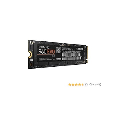 Amazon.com: Samsung 960 EVO Series - 500GB PCIe NVMe - M.2 Internal SSD (MZ-V6E5