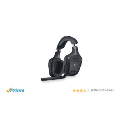 Amazon.com: Logitech Wireless Gaming Headset G930 with 7.1 Surround Sound: Elect