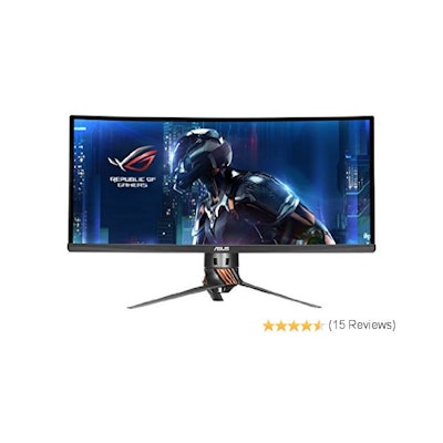 Amazon.com: ASUS 34" Curved 3440x1440 100Hz IPS G-SYNC LCD Gaming Monitor: Compu
