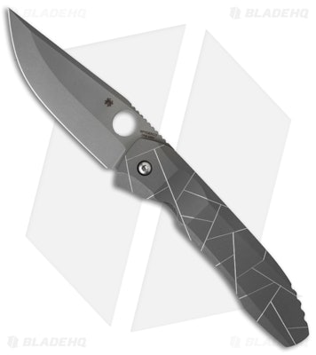 Spyderco Rassenti Nirvana Integral Frame Lock Knife (3.75" Satin) C199TIP - Blad