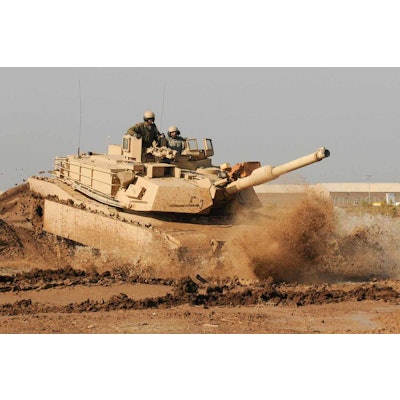  M1A1 Abrams main battle tank