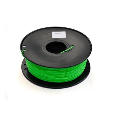 HobbyKing 3D Printer Filament 1.75mm PLA 1KG Spool (Light Green)