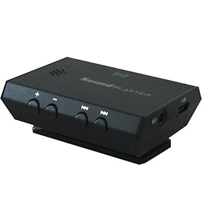 Creative Sound Blaster E3 Portable USB DAC Headphone Amplifier with Bluetooth an