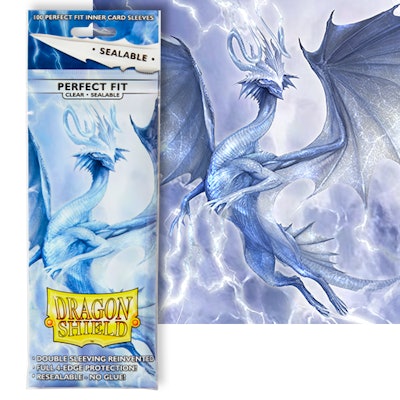 Clear Perfect Fit Sealable 100 Standard – Dragon Shield