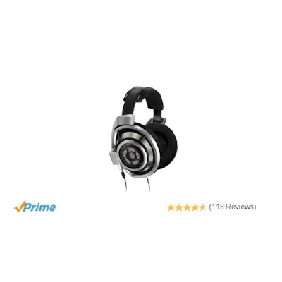 Amazon.com: Sennheiser HD 800 Over-Ear Circum-Aural Dynamic Headphone: Electroni