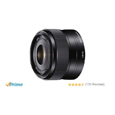 Amazon.com : Sony SEL35F18 35mm f/1.8 Prime Fixed Lens : Camera Lenses : Camera