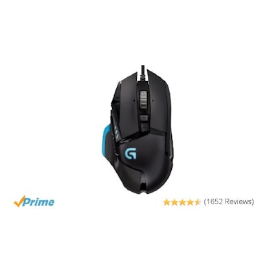 Logitech G502 Proteus Core Tunable Gaming Mouse with Fully Customiza