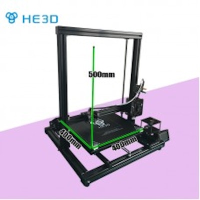 HE3D H500 Large Format 3D Printer - 3D Printers Bay