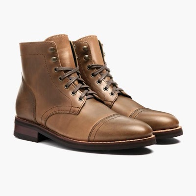 
    Men's Natural Horween Captain Boot - Thursday Boot Company

    

    

   
