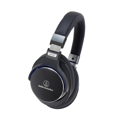Audio Technica ATH-MSR7BK SonicPro� High-Res Audio Over-Ear Headphones || Audio-