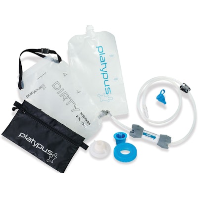 GravityWorks™ 2.0L Complete Kit – Versatile Ultralight Water Filter | Platypus®
