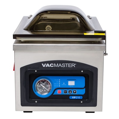ARY VacMaster VP210 Chamber Tabletop Vacuum Packaging Machine with 10 1/4" Seal