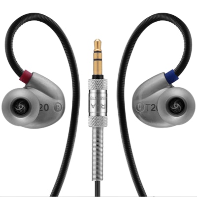 RHA - T20: High fidelity, noise isolating, DualCoil™ in-ear headphone