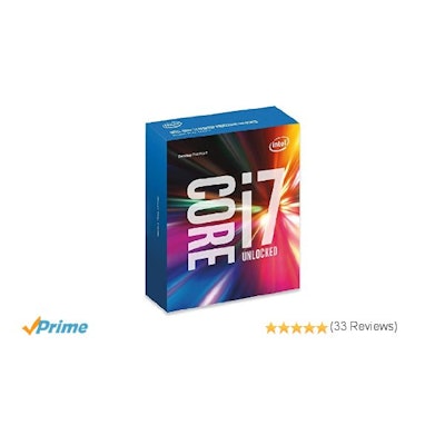Amazon.com: Intel Boxed Core i7-6850K Processor (15M Cache, up to 3.80 GHz) FC-L