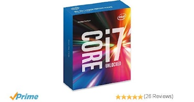 Intel Boxed Core i7-6850K Processor (15M Cache, up to 3.80 GHz) FC-LGA14A