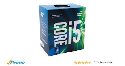 Intel Core i5-7500 LGA 1151 7th Gen Core Desktop Processor (BX80677I