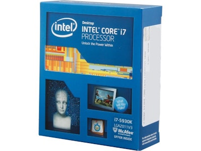Intel Core i7-5930K Haswell-E 6-Core 3.5 GHz LGA 2011-v3